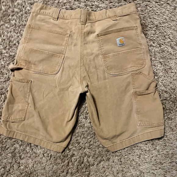 Carhartt Tan Cargo Shorts 34/11 relaxed fit - Picture 2 of 3